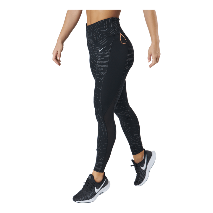 Dri-fit Run Division Fast Wome Black/atomic Orange/reflective