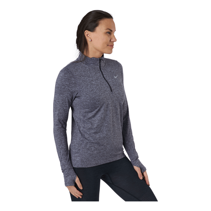 Element Women's 1/2-zip Runnin Cave Purple/indigo Haze/reflec