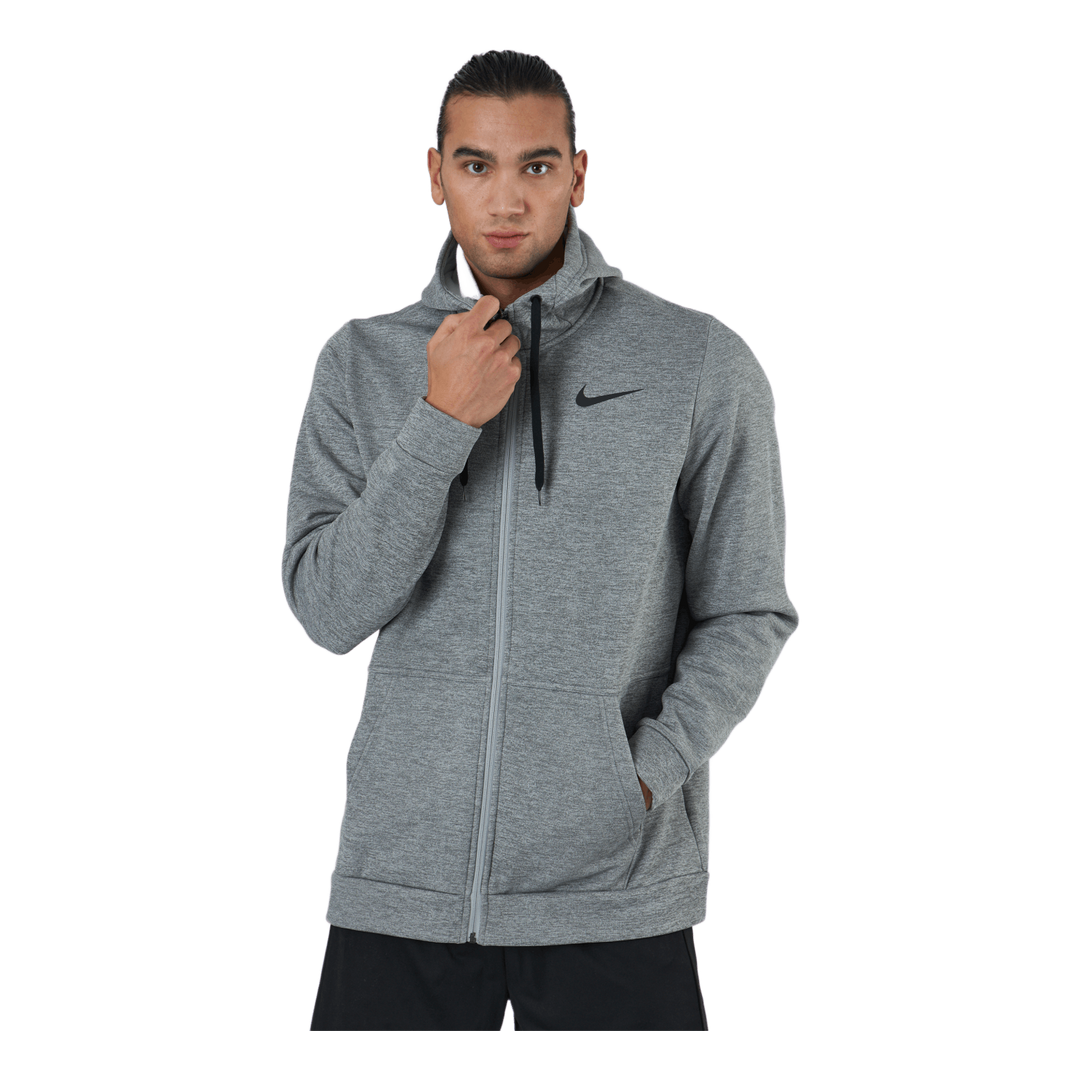 Therma Men's Full-zip Training Dk Grey Heather/black