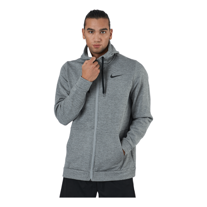 Therma Men's Full-zip Training Dk Grey Heather/black