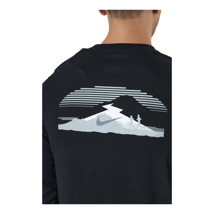 Dri-fit Long-sleeve Trail Runn Black