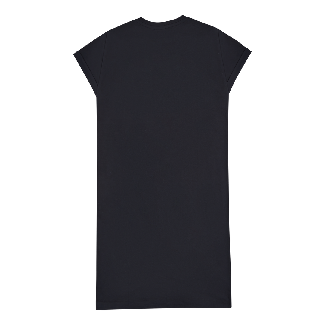 The-shirt Dress Black