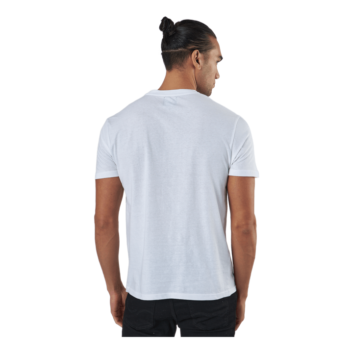 Rebel M Shortsleeve Tee White