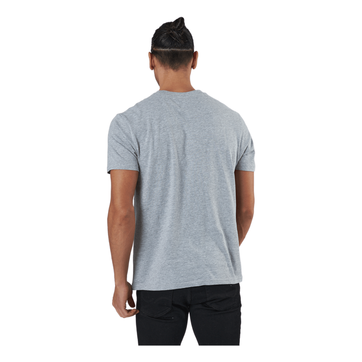 Rebel M Shortsleeve Tee Light Grey Melange