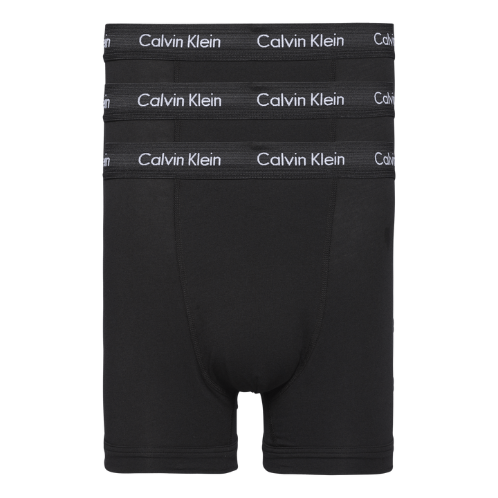 Calvin Klein Cotton Stretch Trunk 3Pk Black – Sportamore.com