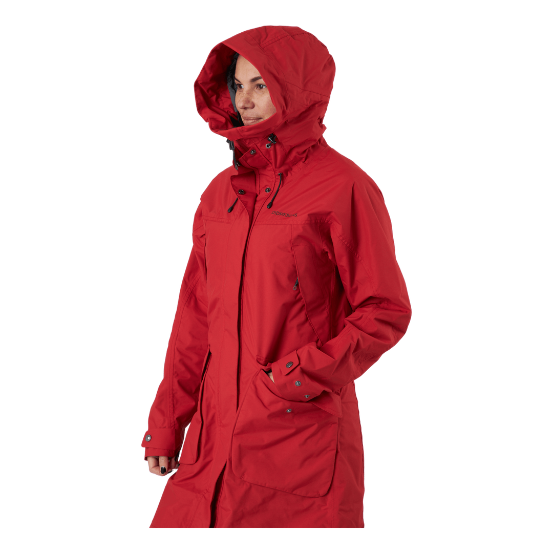 Didriksons Thelma Wns Parka 6 Pomme Red –