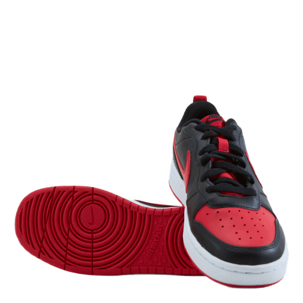 Court Borough Low 2 Big Kids' Shoes BLACK/UNIVERSITY RED-WHITE