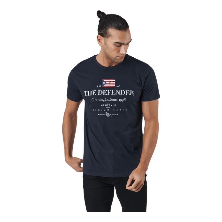 The Defender Clean Tee Navy