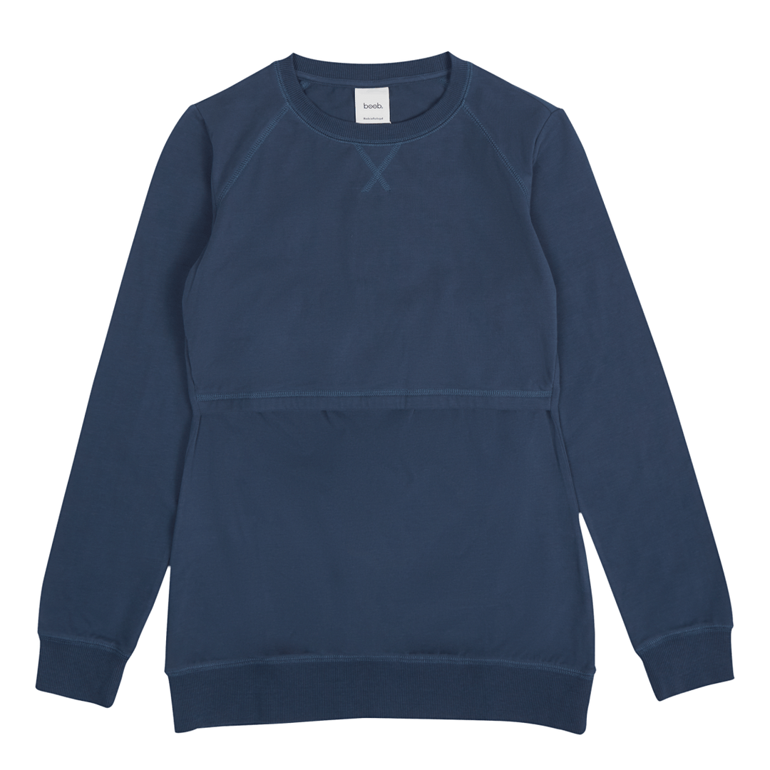 B Warmer Sweatshirt Steel Blue