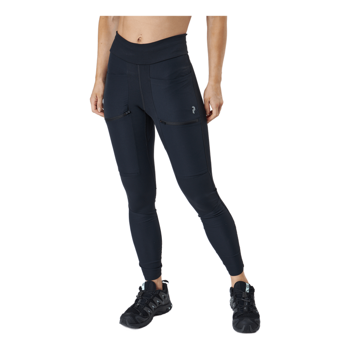 W Track Tights Black