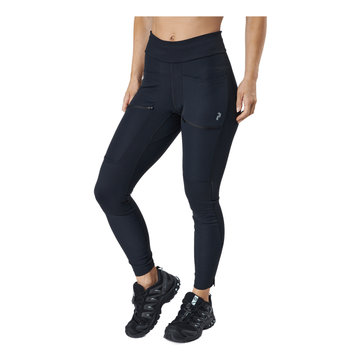 W Track Tights Black