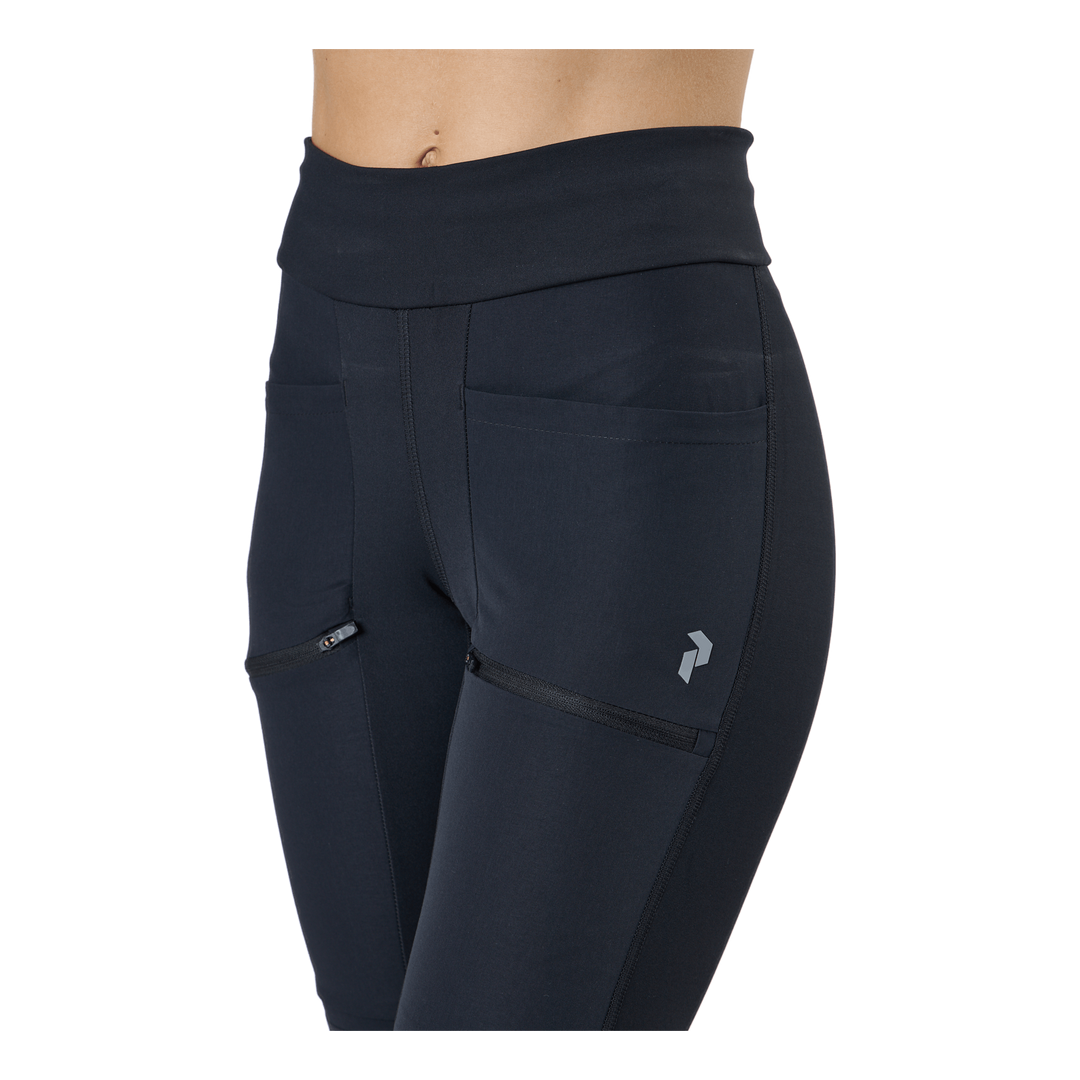 W Track Tights Black