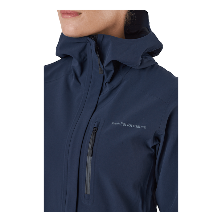 W Xenon Jacket Blue Shadow