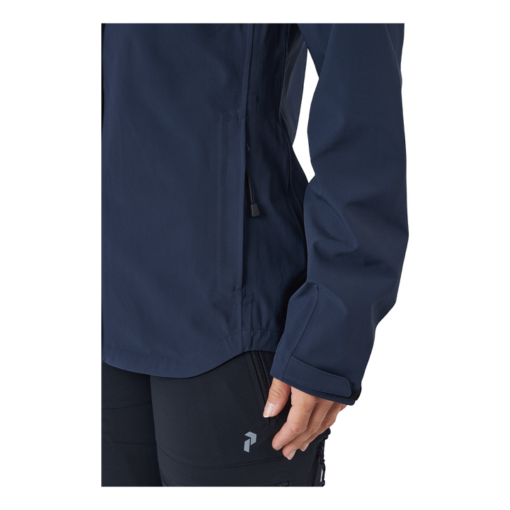 W Xenon Jacket Blue Shadow