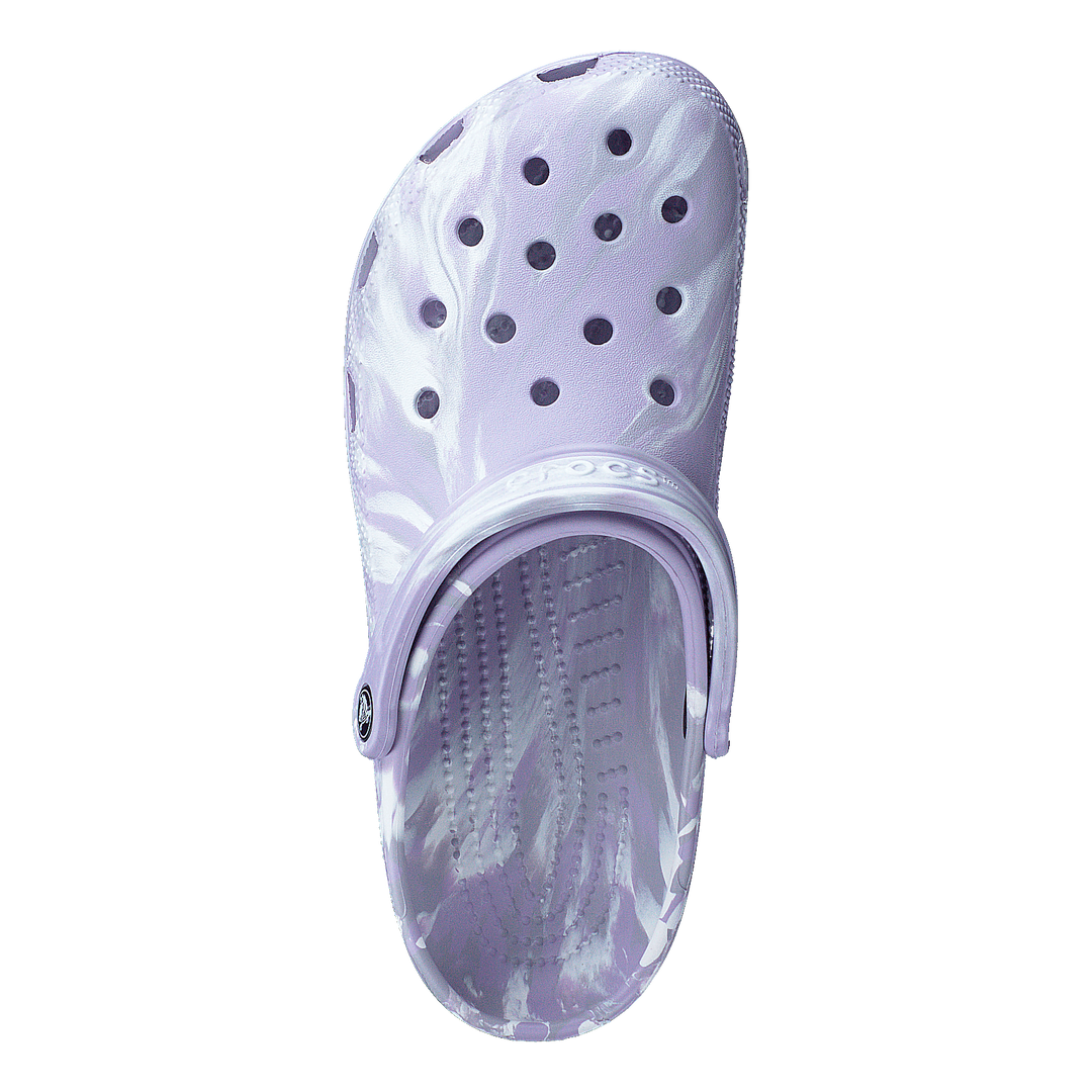 Classic Marbled Clog Lavender/multi