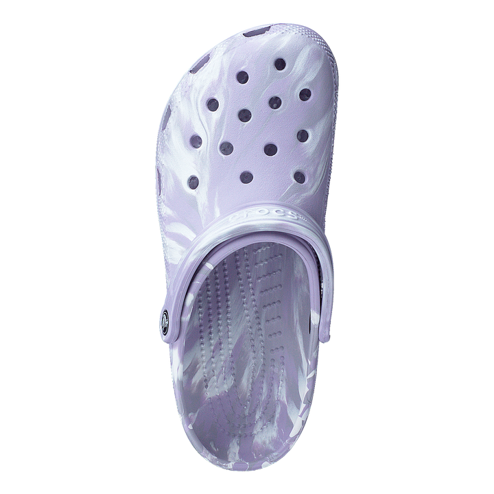 Classic Marbled Clog Lavender/multi