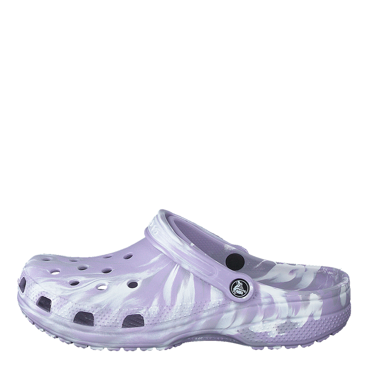 Classic Marbled Clog Lavender/multi