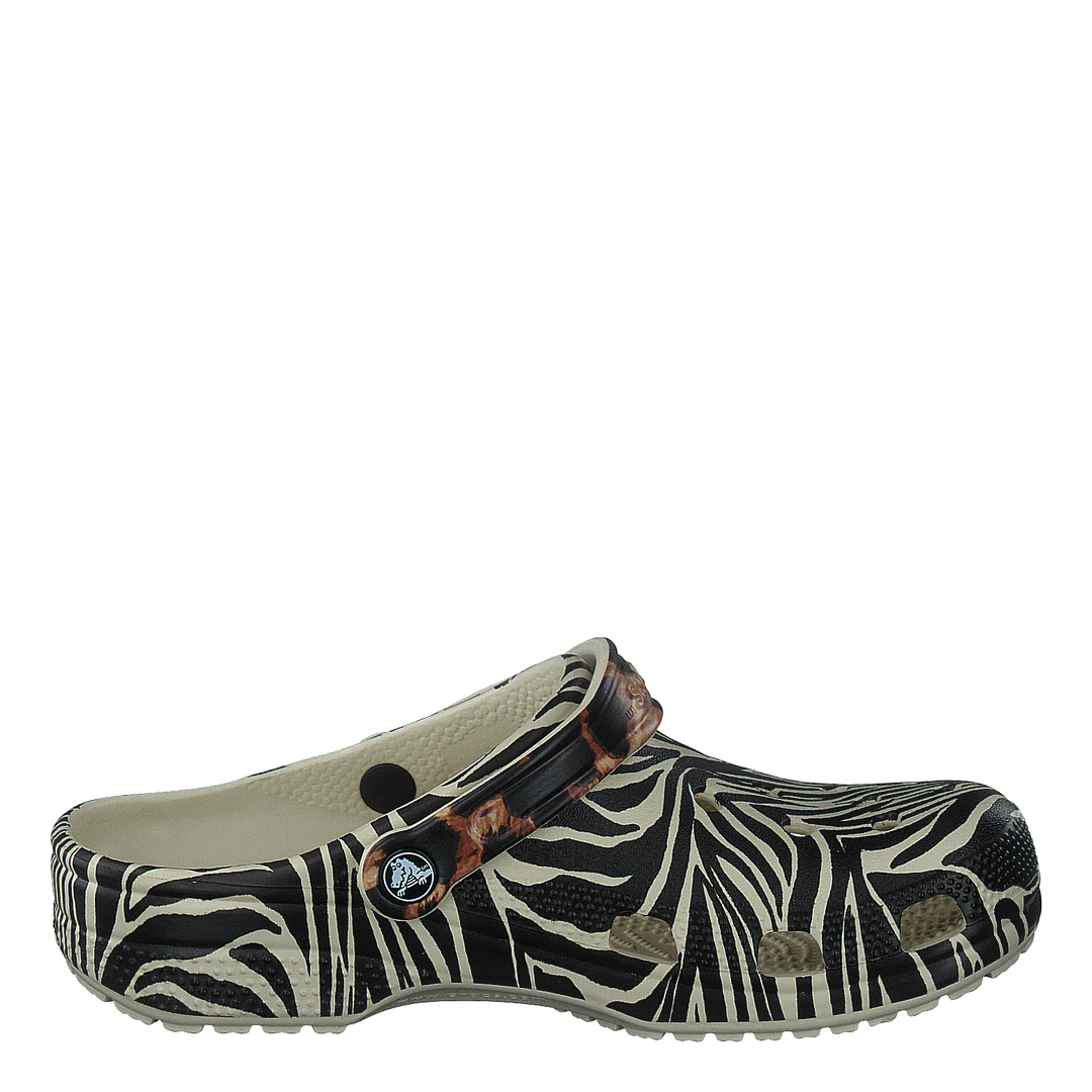 Classic Animal Remix Clog Bone/multi Animal