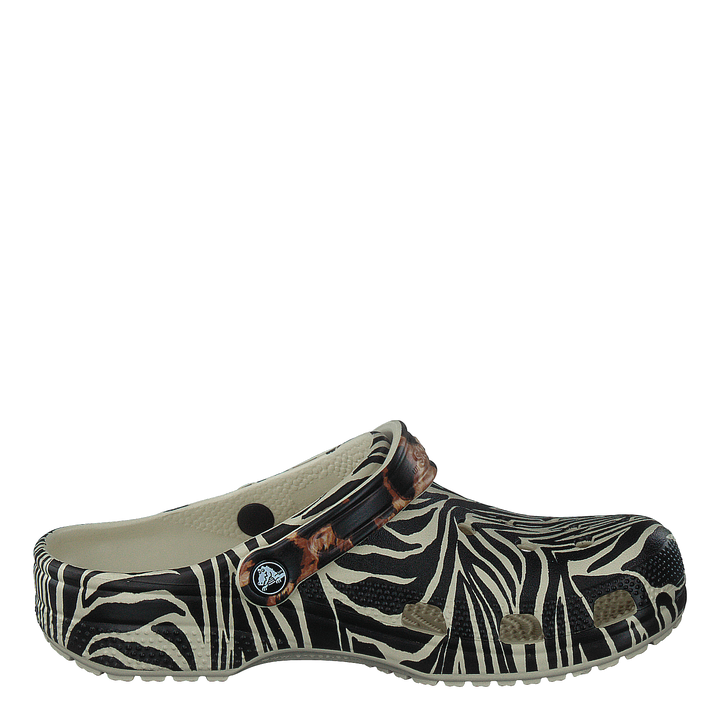 Classic Animal Remix Clog Bone/multi Animal