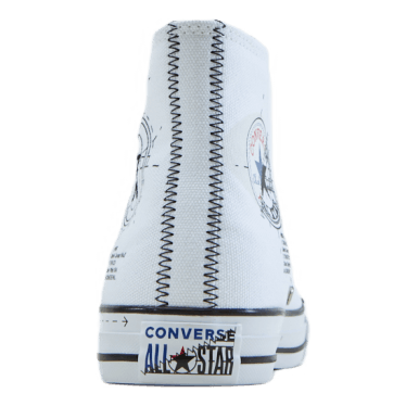 Chuck Taylor All Star White/high Risk Red/clematis B