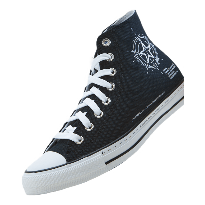 Chuck Taylor All Star Black/high Risk Red/clematis B