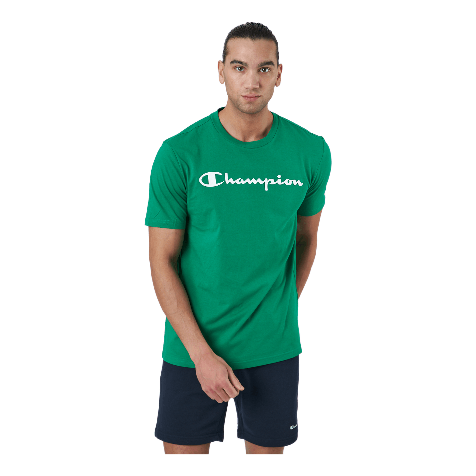 Champion Crewneck T shirt Jolly Green Sportamore