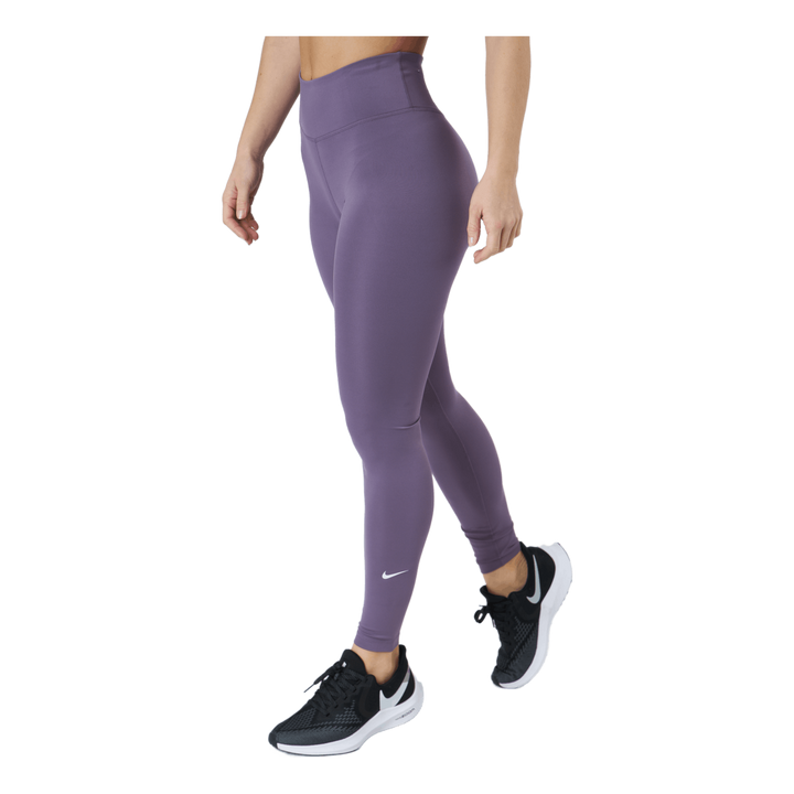 Nike Dri-fit One Women's Mid-r Amethyst Smoke/white