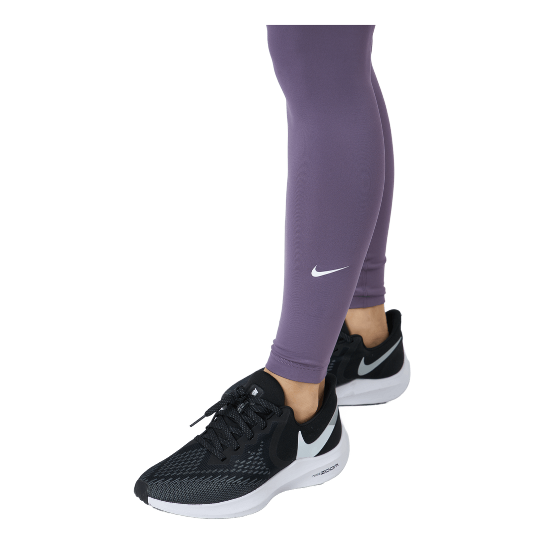 Nike Dri-fit One Women's Mid-r Amethyst Smoke/white