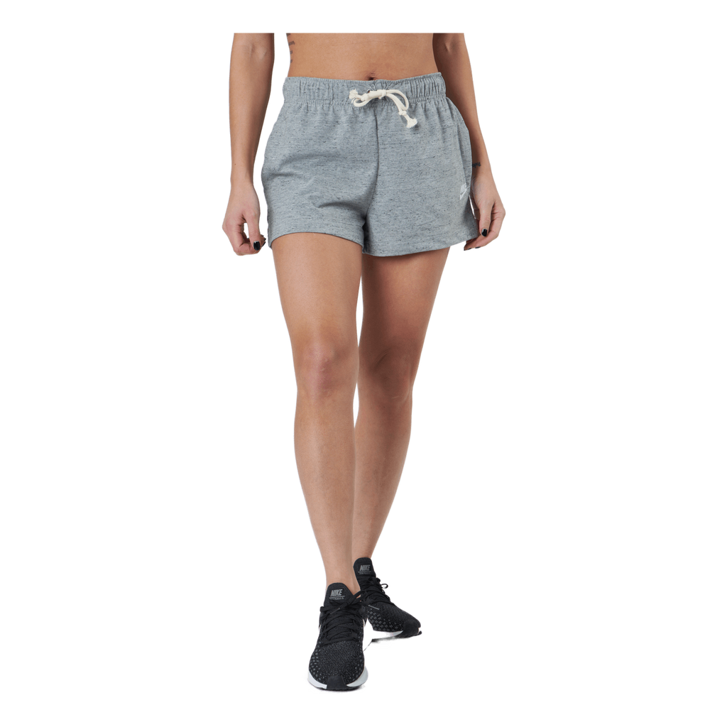 Sportswear Gym Vintage Women's Shorts DK GREY HEATHER