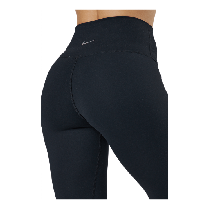 Yoga Dri-FIT Women's High-Rise 7/8 Leggings BLACK/IRON GREY