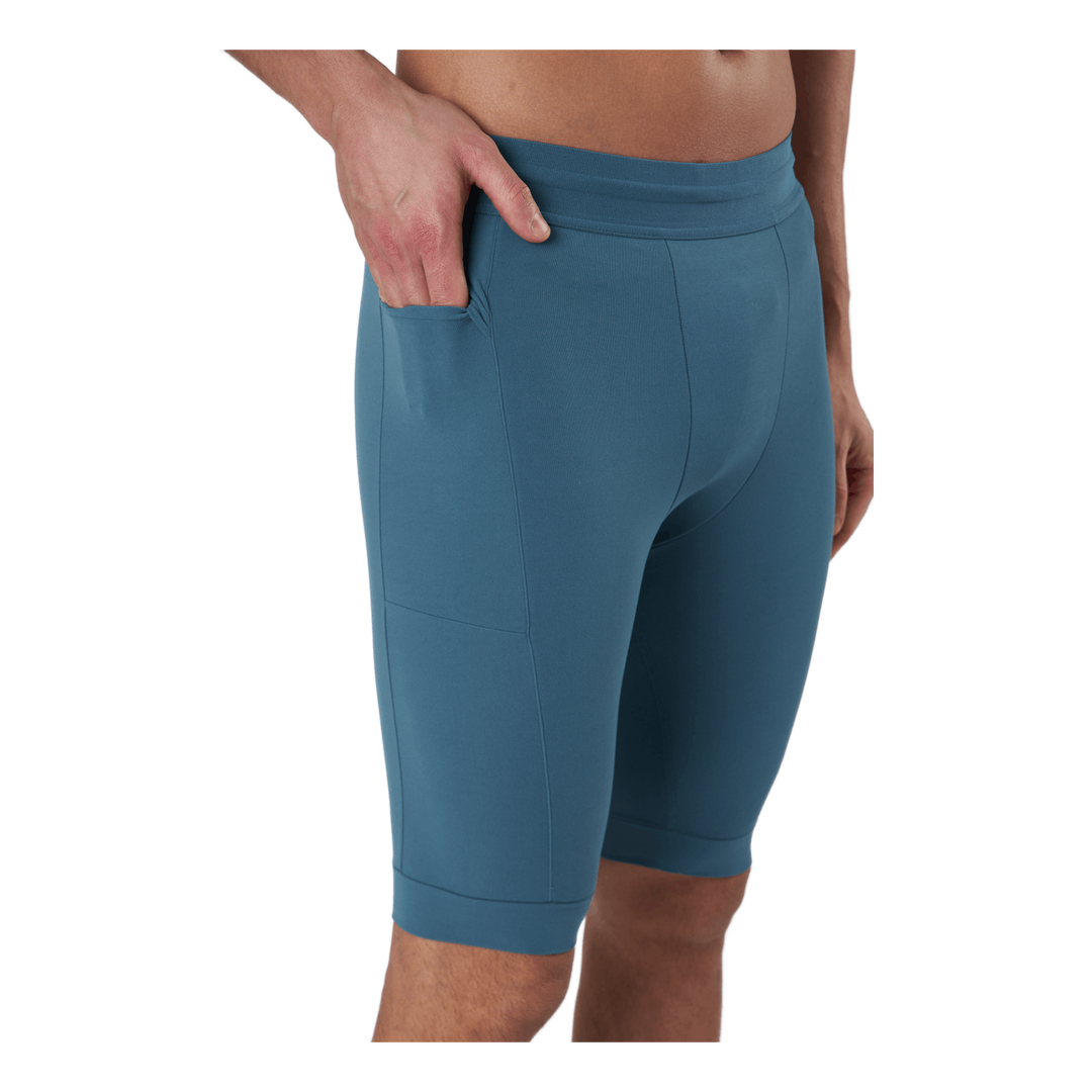Mens yoga compression deals shorts