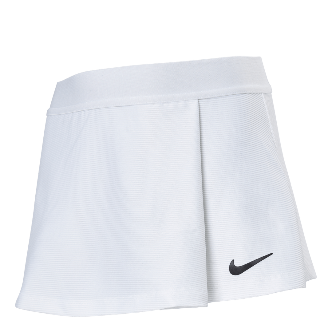 NikeCourt Victory Big Kids' (Girls') Tennis Skirt WHITE/BLACK