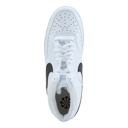 Court Vision Mid Next Nature Men's Shoes WHITE/BLACK-WHITE