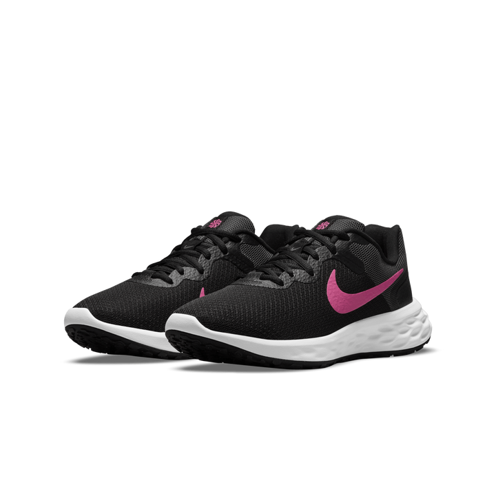Nike Revolution 6 Women's Runn Black/hyper Pink-iron Grey
