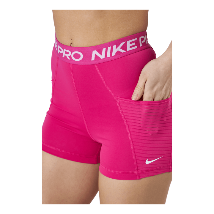 Nike Pro Dri-fit Women's 3" Hi Active Pink/white