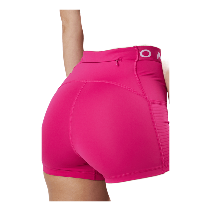 Nike Pro Dri-fit Women's 3" Hi Active Pink/white