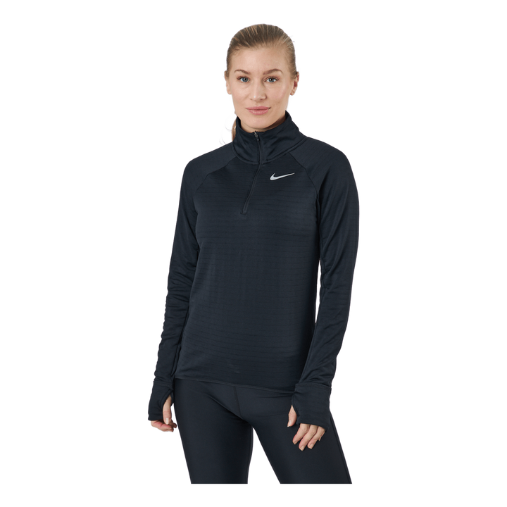 Therma-FIT Element Women's 1/2-Zip Running Top BLACK/REFLECTIVE SILV