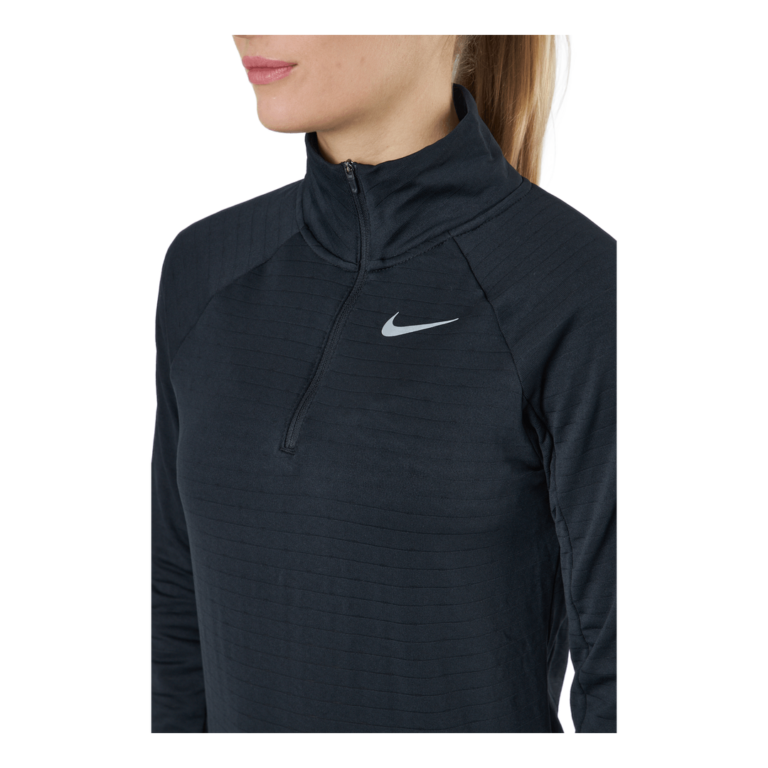 Therma-FIT Element Women's 1/2-Zip Running Top BLACK/REFLECTIVE SILV