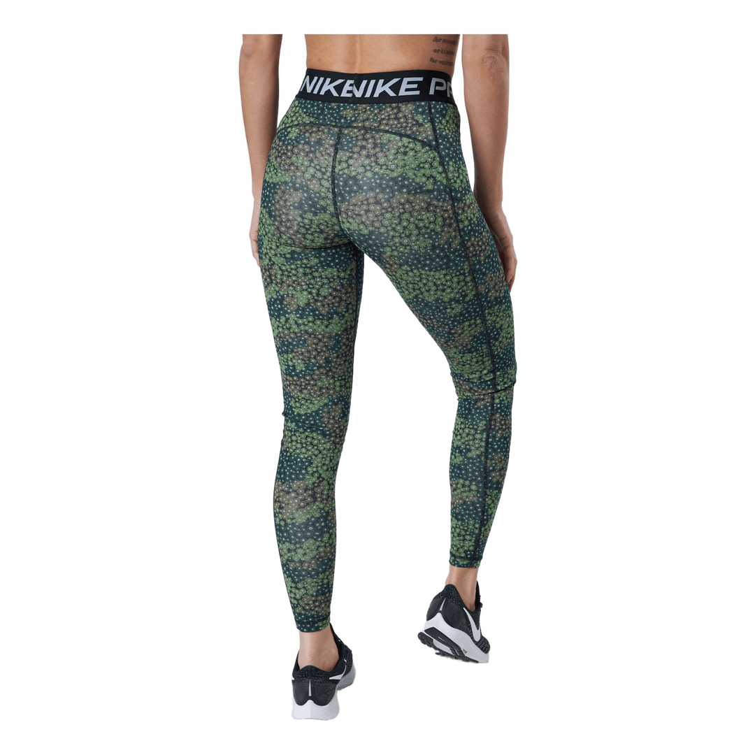 Nike Pro Dri fit Women s Print Treeline black white