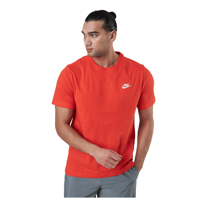 Nike Sportswear Club Men's T-s Team Orange/white