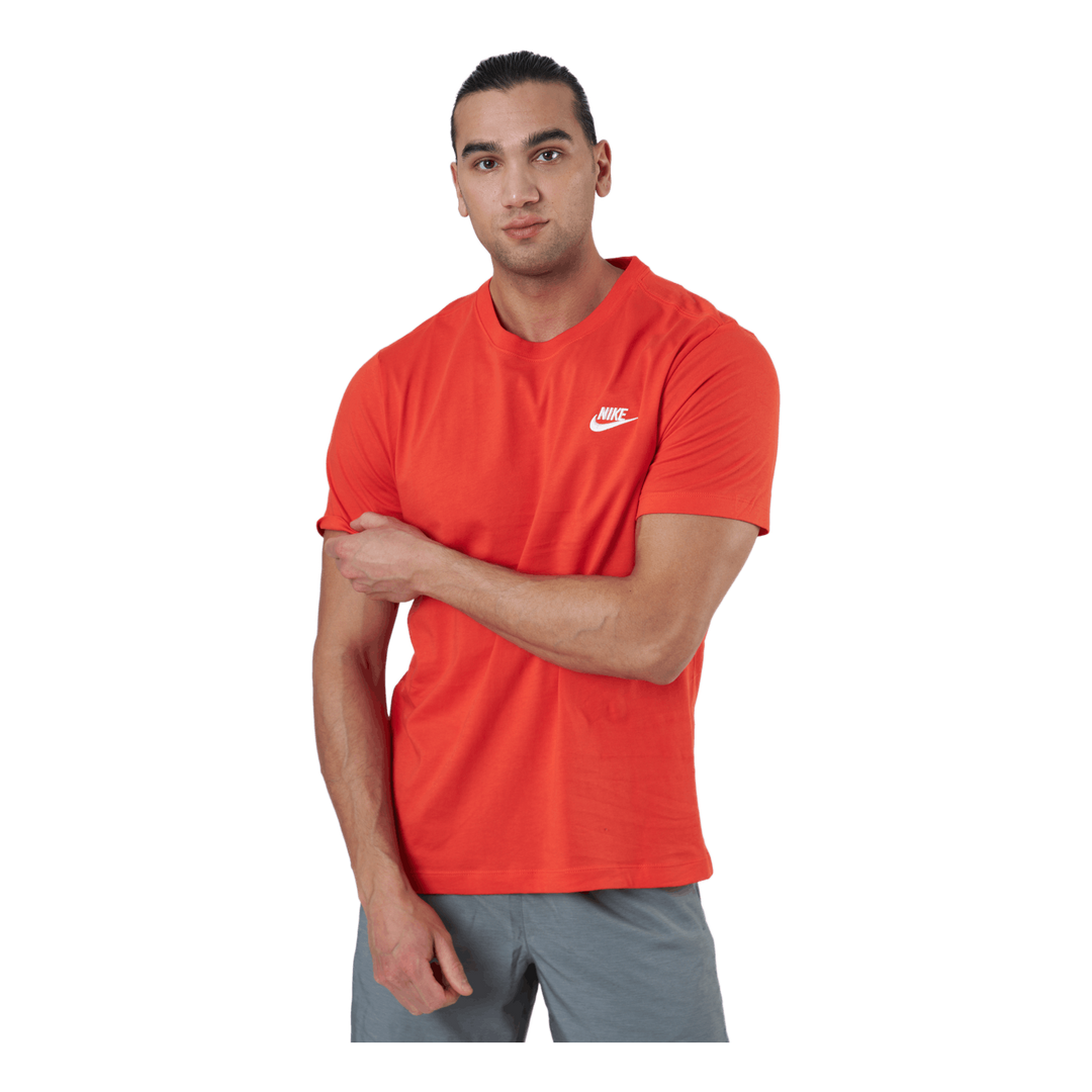 Nike Sportswear Club Men's T-s Team Orange/white