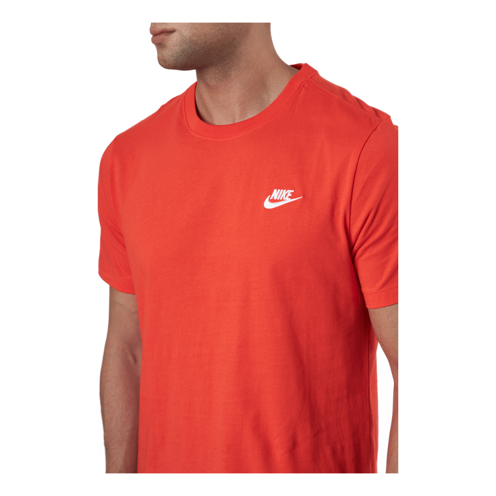 Nike Sportswear Club Men's T-s Team Orange/white