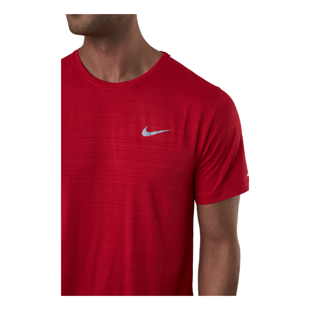 Nike Dri-fit Miler Men's Runni University Red/reflective Silv