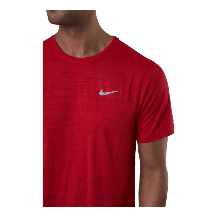 Nike Dri-fit Miler Men's Runni University Red/reflective Silv