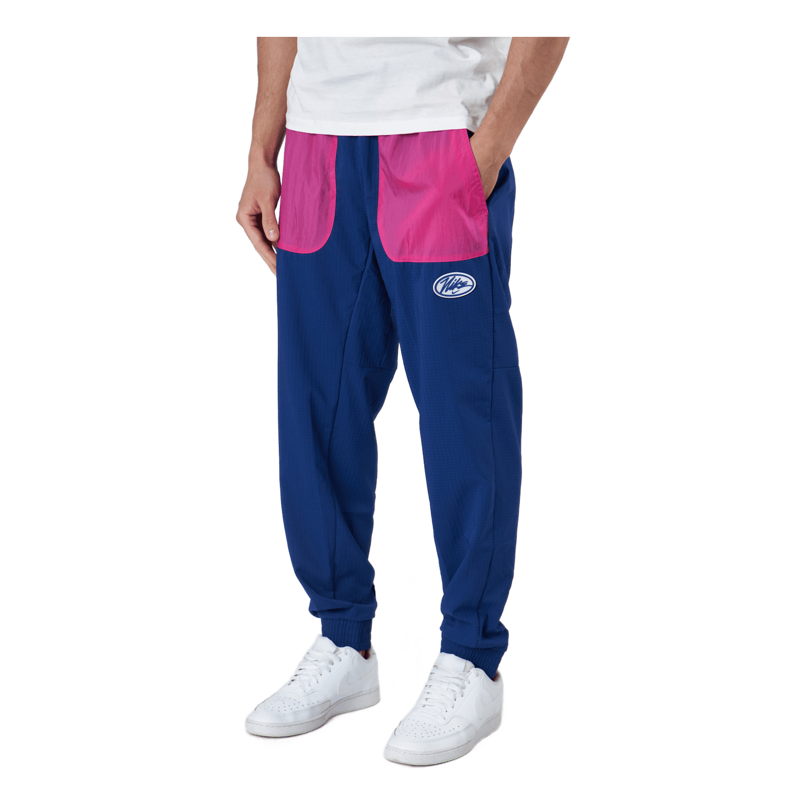 nike men's sport clash woven training pants