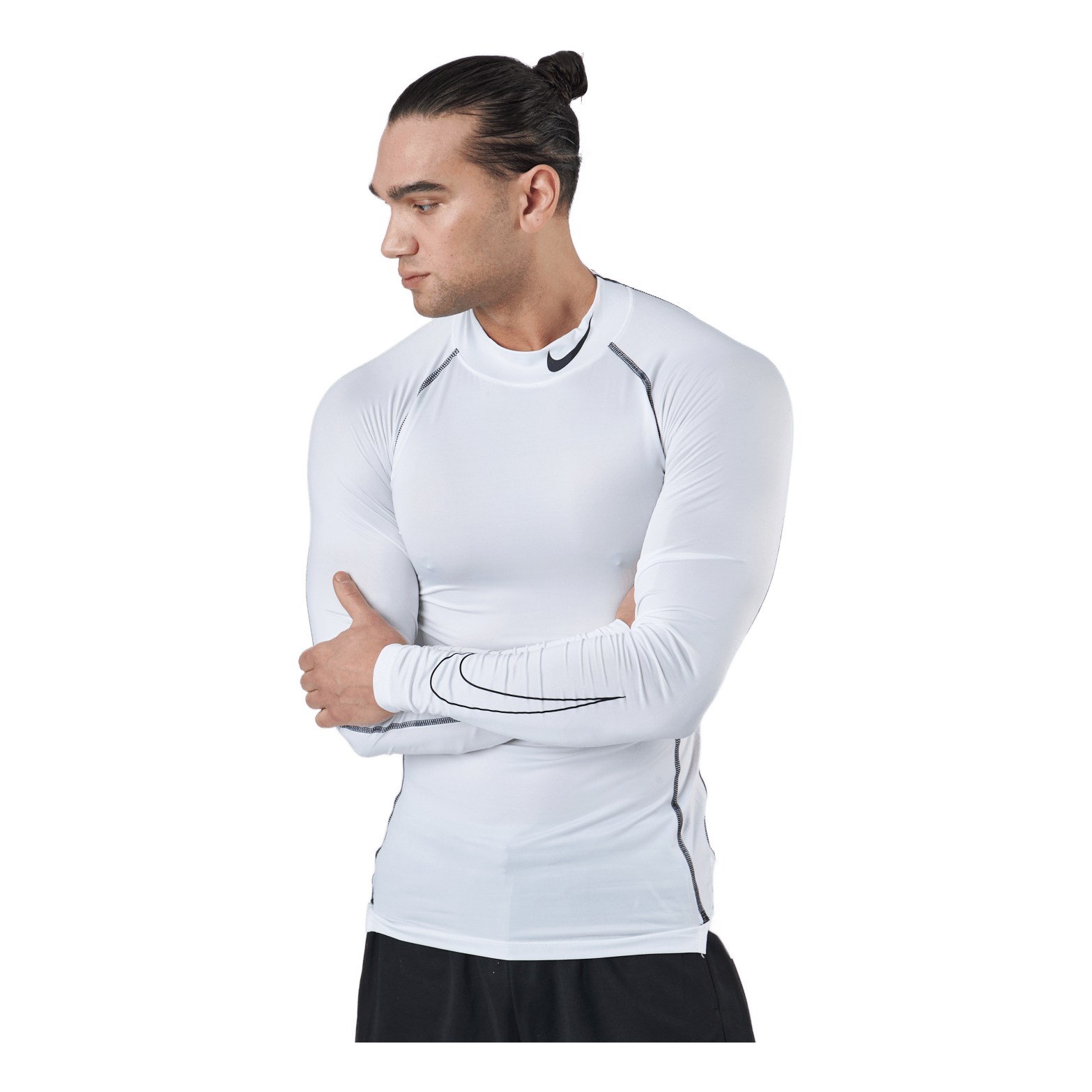 white long sleeve nike top