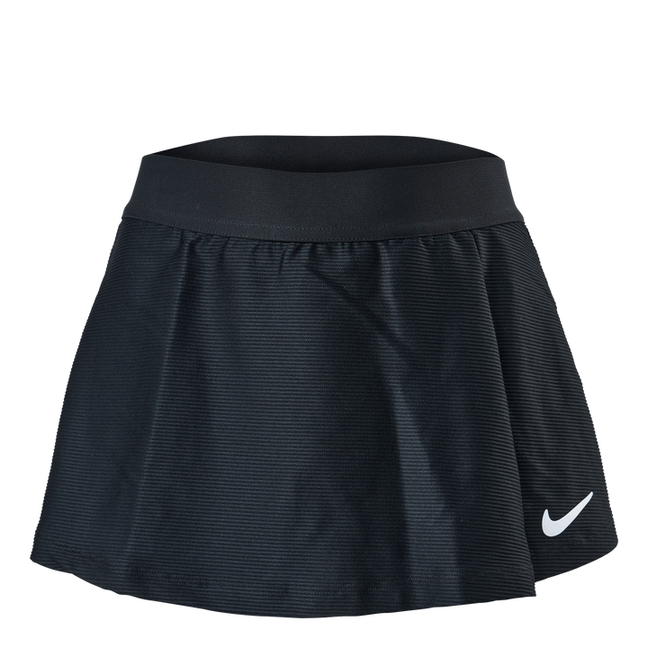 NikeCourt Victory Big Kids' (Girls') Tennis Skirt BLACK/WHITE