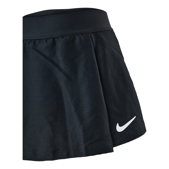 NikeCourt Victory Big Kids' (Girls') Tennis Skirt BLACK/WHITE