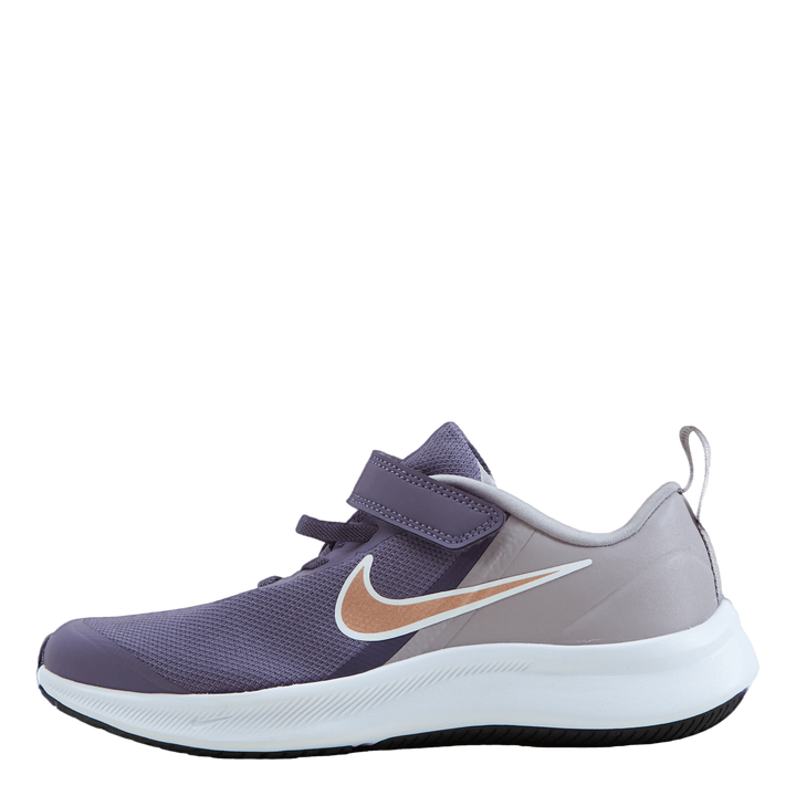 Nike Star Runner 3 Little Kids Canyon Purple/mtlc Red Bronze