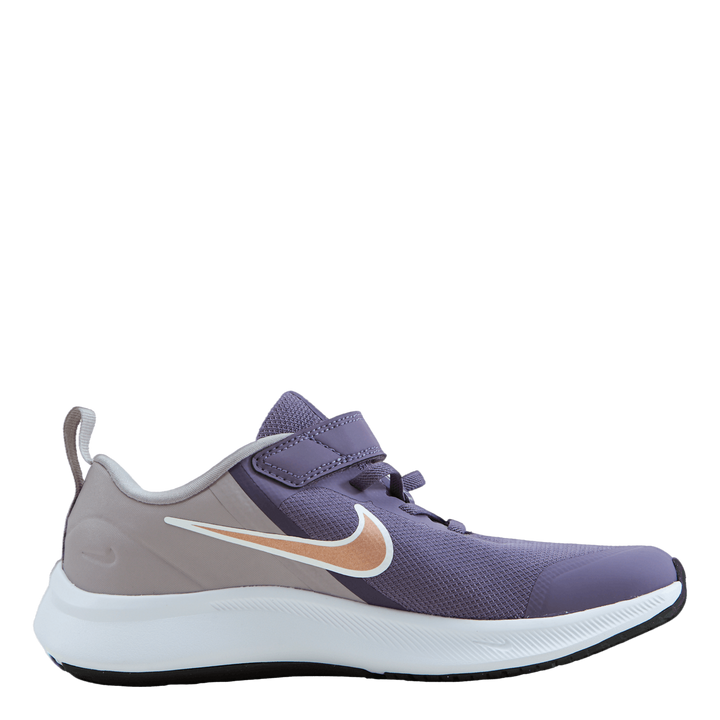 Nike Star Runner 3 Little Kids Canyon Purple/mtlc Red Bronze